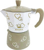 Caffettiera 1 Tazza My Love Bavaria Moka Da Caffè Fantasia A Cuori Bicolore Caffettiera In Alluminio Moka Tradizionale Napoletana Singola Casa e cucina/Tè e caffè/Moke e caffettiere Puleo Casa - Palermo, Commerciovirtuoso.it
