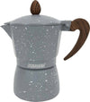 Caffettiera 1 O 3 Tazze Dg Bavaria Caffettiera Grigia Moka Da Caffè Con Manico Effetto Legno Casa e cucina/Tè e caffè/Moke e caffettiere Puleo Casa - Palermo, Commerciovirtuoso.it