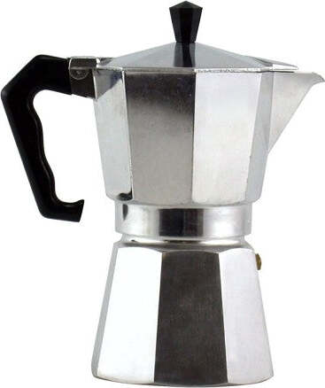 Caffettiera-Moka-3-Tazze-Caffe-Maker-Espresso-Caffe'-Napoletana-Mezza-3-Tazza