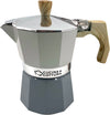 Caffettiera-Moka-Italiana--Tradizionale-In-Alluminio-Con-Manico-Termo-Resistente-Effetto-Legno-Cucina-E-Cottura