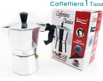 Caffettiera Moka Macchinetta Caff? Espresso Napoletano Misura 1 Tazza Casa, arredamento e bricolage > Elettrodomestici > Caffettiere Trade Shop italia - Napoli, Commerciovirtuoso.it
