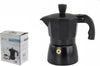 Caffettiera Moka Macchinetta Caff? Espresso Nera Opaca Misura 6 Tazze Casa, arredamento e bricolage > Elettrodomestici > Caffettiere Trade Shop italia - Napoli, Commerciovirtuoso.it
