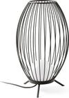 CAGE Lampada portatile grigio scuro Illuminazione/Illuminazione per interni/Lampade/Lampade da tavolo e abat-jour Led Mall Home - Napoli, Commerciovirtuoso.it