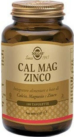 CAL-MAG-ZINCO-integratore-alimentare-100-tavolette-Solgar