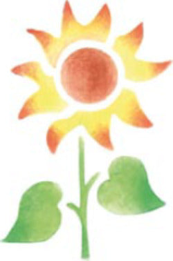 CALAMBOUR-COLLEZIONE-EASY---MASCHERINA-STENCIL-8x12CM-GIRASOLE-713