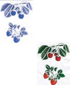 CALAMBOUR-COLLEZIONE-EASY---MASCHERINA-STENCIL-A4-21X29,7CM-CILIEGIE-E-FRAGOLE-332