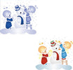 CALAMBOUR-COLLEZIONE-EASY---MASCHERINA-STENCIL-A4-21X29,7CM-PUPAZZO-DI-NEVE-603
