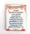 Calamita Magnete Magnetino Rettangolare Idea Regalo Frasi Dedica Suocero Casa, arredamento e bricolage > Oggettistica Trade Shop italia - Napoli, Commerciovirtuoso.it