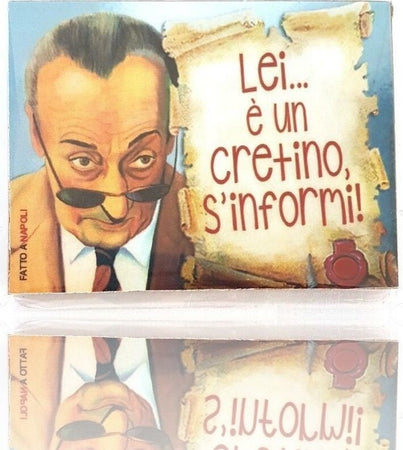 Calamita Magnete Magnetino Rettangolare Idea Regalo Frasi Lei E' Un Statuine Trade Shop italia - Napoli, Commerciovirtuoso.it