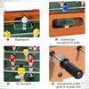 Calcio-Balilla-in-Legno-con-22-Giocatori-in-Formazione-3:4:3,-2-Palline-e-2-Segnapunti-Inclusi-84.5x40x61.2cm-RP3A70-052RP3