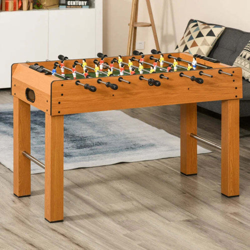 Calcio-Balilla-Professionale-per-Adulti-e-Famiglia-in-MDF,-Tavolo-da-Biliardo-Billiardino-con-2-Palline,-Segnapunti-e-22-Giocatori,-122x61x80.7cm-WP9A70-039WP9