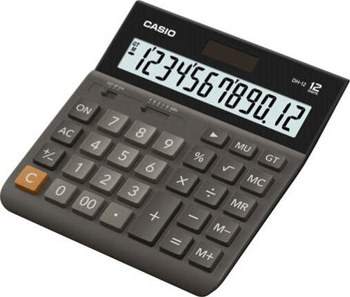 Calcolatrice da tavolo DH-12BK - 12 cifre - nero - Casio Cancelleria e prodotti per ufficio/Elettronica per ufficio/Calcolatrici/Finanziarie Eurocartuccia - Pavullo, Commerciovirtuoso.it