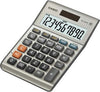 Calcolatrice da tavolo MS-100BM - 10 cifre - big display - grigio - Casio Cancelleria e prodotti per ufficio/Elettronica per ufficio/Calcolatrici/Finanziarie Eurocartuccia - Pavullo, Commerciovirtuoso.it