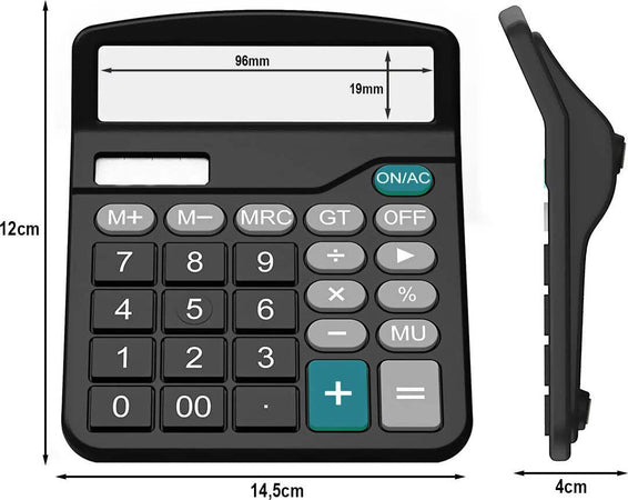 Calcolatrice-da-Tavolo-per-Ufficio-Tastiere-Grande-Ampio-Display-LCD-15X12cm-Ledlux