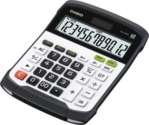 Calcolatrice da tavolo WD-320MT - 12 cifre - waterproof - Casio Cancelleria e prodotti per ufficio/Elettronica per ufficio/Calcolatrici/Finanziarie Eurocartuccia - Pavullo, Commerciovirtuoso.it