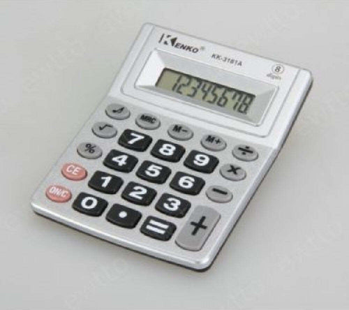 Calcolatrice Elettronica Digitale Kenko Kk-3181a 8 Cifre Scuola Ufficio Casa, arredamento e bricolage > Prodotti per Ufficio > Calcolatrici Trade Shop italia - Napoli, Commerciovirtuoso.it