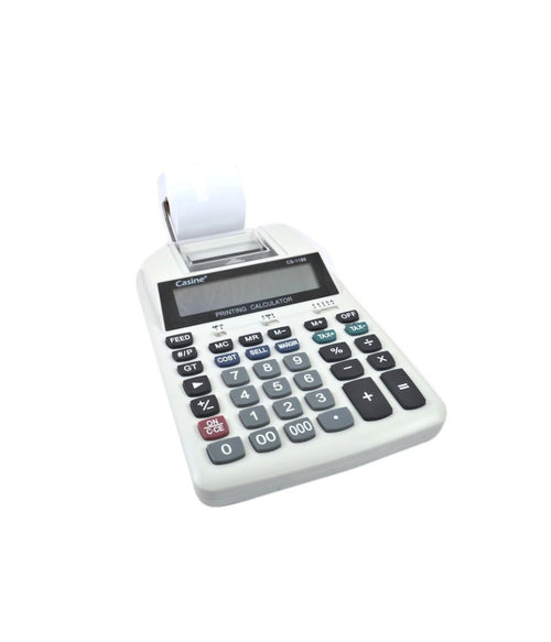 Calcolatrice Elettronica Stampante 12 Cifre Stampa A Nastro Ufficio Cs-1189