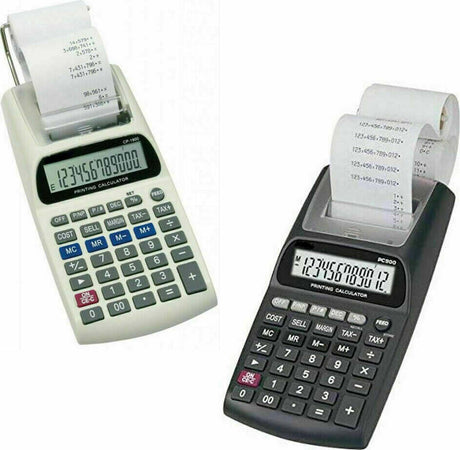 Calcolatrice portatile scrivente 12 cifre Display e calcol stampa ufficio CP1900 Cancelleria e prodotti per ufficio/Elettronica per ufficio/Calcolatrici/Stampanti Zencoccostore - Formia, Commerciovirtuoso.it