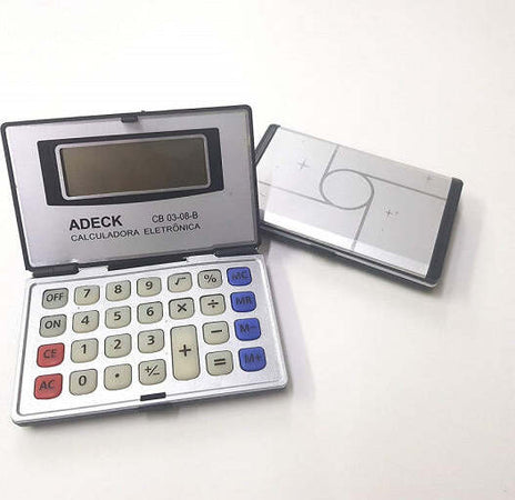 Calcolatrice-Richiudibile-Tascabile-Portatile-8-Cifre-Display-Per-Scuola-Ufficio