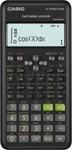 Calcolatrice scientifica FX-570ESPLUS - 162x80x13 8 mm - 417 funzioni - Casio Cancelleria e prodotti per ufficio/Elettronica per ufficio/Calcolatrici/Grafiche Eurocartuccia - Pavullo, Commerciovirtuoso.it