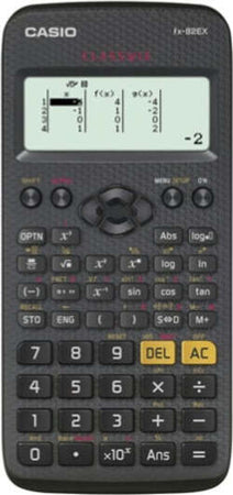 Calcolatrice scientifica FX-82EX - 77x165 5x13 8 mm - 274 funzioni - nero - Casio Cancelleria e prodotti per ufficio/Elettronica per ufficio/Calcolatrici/Grafiche Eurocartuccia - Pavullo, Commerciovirtuoso.it