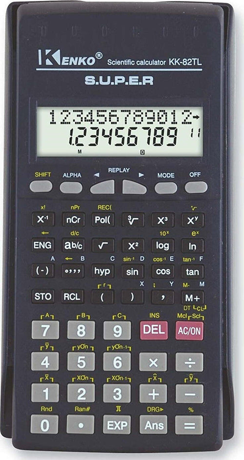 Calcolatrice Scientifica Kk-82tl 229 Funzioni Doppia Linea Calcolo Display Lcd Calcolatrici Trade Shop italia - Napoli, Commerciovirtuoso.it