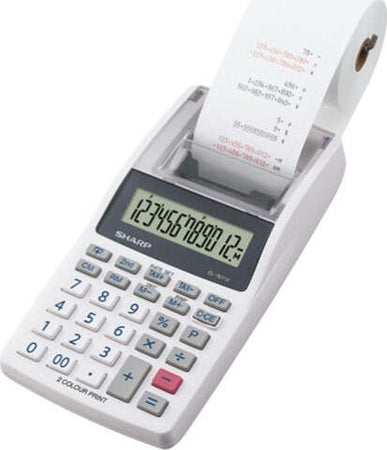 Calcolatrice scrivente mini EL1611V - 191x99x42 mm - 12 cifre - Bianco - Sharp - SH-EL1611V Cancelleria e prodotti per ufficio/Elettronica per ufficio/Calcolatrici/Finanziarie Eurocartuccia - Pavullo, Commerciovirtuoso.it
