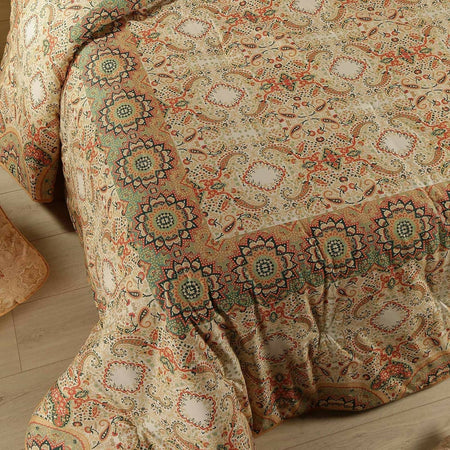 Caleffi - Calduccia Home Faberge Matrimoniale Oro Trapunta Matrimoniale Calduccia Casa e cucina/Tessili per la casa/Biancheria da letto/Coperte e trapunte/Trapunte Biancheria Arredo Home - Nola, Commerciovirtuoso.it