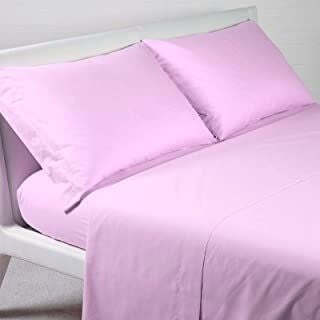Caleffi - Completo-lenzuola Cotone tinta unita Tinta Unita Singolo Lilla Casa e cucina/Tessili per la casa/Biancheria da letto/Lenzuola e federe/Set di lenzuola e federe Biancheria Arredo Home - Nola, Commerciovirtuoso.it