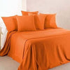 Caleffi - Copriletto-non-trapuntato Rodeo Tinta Unita Piazza e Mezza Arancio Casa e cucina/Tessili per la casa/Biancheria da letto/Copriletti Biancheria Arredo Home - Nola, Commerciovirtuoso.it