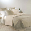 Caleffi - Copriletto-trapuntato Mix Tinta Unita Matrimoniale Naturale Casa e cucina/Tessili per la casa/Biancheria da letto/Copriletti Biancheria Arredo Home - Nola, Commerciovirtuoso.it