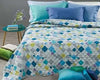 Caleffi - Copriletto-trapuntato Peggy 00036 Matrimoniale Bluette Casa e cucina/Tessili per la casa/Biancheria da letto/Copriletti Biancheria Arredo Home - Nola, Commerciovirtuoso.it