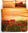 Caleffi 65949 - Coprimiumino Matrimoniale Papaveri Casa e cucina/Tessili per la casa/Biancheria da letto/Copripiumini e set da letto/Copripiumini Biancheria Arredo Home - Nola, Commerciovirtuoso.it