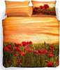Caleffi 65949 - Coprimiumino Matrimoniale Papaveri Casa e cucina/Tessili per la casa/Biancheria da letto/Copripiumini e set da letto/Copripiumini Biancheria Arredo Home - Nola, Commerciovirtuoso.it