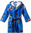 Caleffi-ACCAPPATOIO-BAMBINI-CON-CAPPUCCIO-SPIDERMAN-POWER-COTONE-6/8-Anni