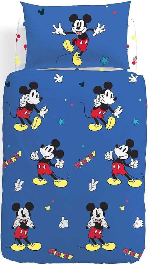 Caleffi Completo Copripiumino Bambini 1piazza E Mezza Mickey Retro Casa e cucina/Tessili per la casa/Biancheria per la cameretta/Copripiumini La Bottega del Risparmio - Bari, Commerciovirtuoso.it
