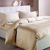 Caleffi Completo Copripiumino, Raso Di Cotone, Daino, Matrimoniale Casa e cucina/Tessili per la casa/Biancheria da letto/Copripiumini e set da letto/Copripiumini Biancheria Arredo Home - Nola, Commerciovirtuoso.it