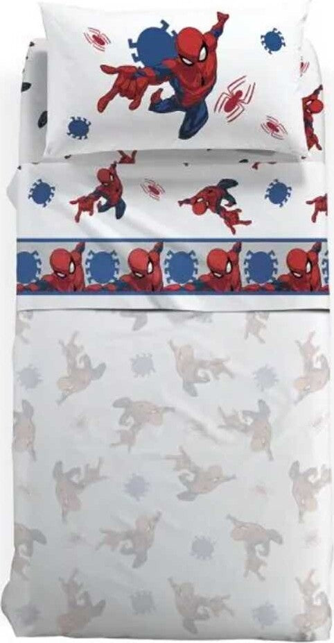 Caleffi Completo Lenzuola 1p E Mezza Spiderman America Disney Casa e cucina/Tessili per la casa/Biancheria per la cameretta/Lenzuola e federe/Set di lenzuola e federe La Bottega del Risparmio - Bari, Commerciovirtuoso.it