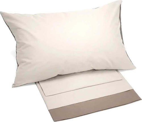 Caleffi Completo Lenzuola Bikolor Letto Matrimoniale Utilizzabile Senza Copriletto in Puro Cotone 100% Casa e cucina/Tessili per la casa/Biancheria da letto/Lenzuola e federe/Set di lenzuola e federe La Bottega del Risparmio - Bari, Commerciovirtuoso.it