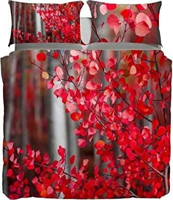 Caleffi Completo Lenzuola Copriletto Autumn Passion Matrimoniale in Cotone Stampato, Matrimoniale, Unico Casa e cucina/Tessili per la casa/Biancheria da letto/Lenzuola e federe/Set di lenzuola e federe Biancheria Arredo Home - Nola, Commerciovirtuoso.it
