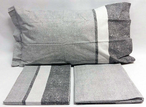 Caleffi Completo Lenzuola Matrimoniale Nevada 100% Cotone Colore Naturale/Grigio Casa e cucina/Tessili per la casa/Biancheria da letto/Lenzuola e federe/Lenzuola coprimaterasso La Bottega del Risparmio - Bari, Commerciovirtuoso.it