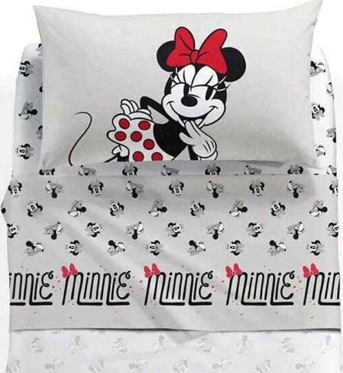CALEFFI-COMPLETO-LENZUOLA-MINNIE-RETRO-LETTO-SINGOLO-1-PIAZZA-DISNEY