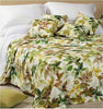 Caleffi Copriletto Matrimoniale in Panama di Puro Cotone Art. Ginger - Verde, 2 Piazze Casa e cucina/Tessili per la casa/Biancheria da letto/Copriletti Biancheria Arredo Home - Nola, Commerciovirtuoso.it