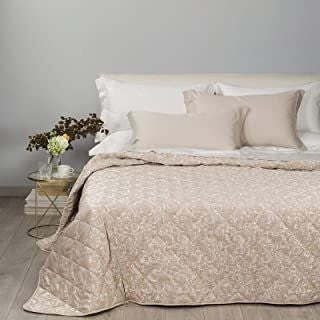 Caleffi Copriletto Primaverile Iris Ambra In Raso Jacquard Casa e cucina/Tessili per la casa/Biancheria da letto/Copriletti Biancheria Arredo Home - Nola, Commerciovirtuoso.it