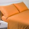 Caleffi Cotone tinta unita Completo Lenzuola, Cotone , Arancio, Matrimoniale, 51205 , Caleffi Casa e cucina/Tessili per la casa/Biancheria da letto/Lenzuola e federe/Set di lenzuola e federe Biancheria Arredo Home - Nola, Commerciovirtuoso.it