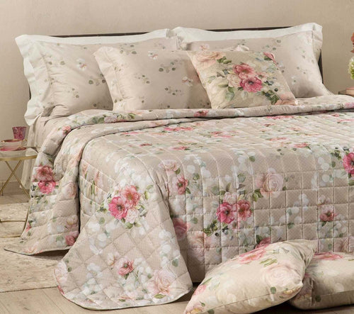 Caleffi Elegante Trapuntino Copriletto Trapuntato In Raso Di Cotone Letto Matrimoniale Giardino Botanico Casa e cucina/Tessili per la casa/Biancheria da letto/Coperte e trapunte/Trapunte La Bottega del Risparmio - Bari, Commerciovirtuoso.it