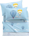 Caleffi Kids Completo Lenzuola Letto Singolo 1 Piazza Mongolfiera per Bambini Casa e cucina/Tessili per la casa/Biancheria per la cameretta/Lenzuola e federe/Set di lenzuola e federe La Bottega del Risparmio - Bari, Commerciovirtuoso.it