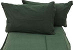 Caleffi Lenzuolo Cotone Jeans Verdone Matrimoniale Casa e cucina/Tessili per la casa/Biancheria da letto/Lenzuola e federe/Set di lenzuola e federe Biancheria Arredo Home - Nola, Commerciovirtuoso.it