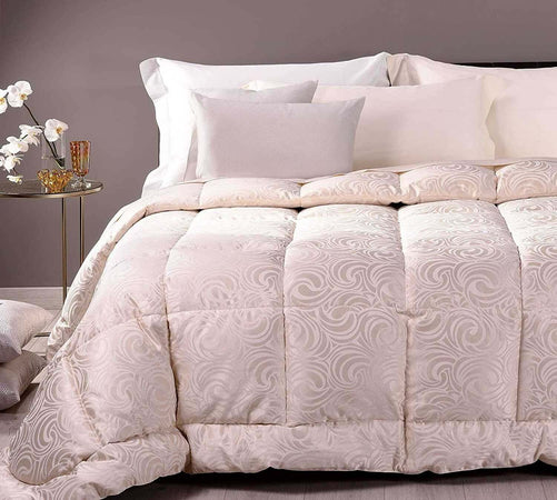 Caleffi Luxory Trapunta In Piuma Raso Jacquard Matrimoniale Casa e cucina/Tessili per la casa/Biancheria da letto/Coperte e trapunte/Trapunte La Bottega del Risparmio - Bari, Commerciovirtuoso.it