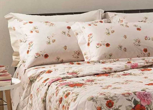 Caleffi Set Di Lenzuola Completo Lenzuola Matrimoniale Rosabella 100% Puro Cotone Casa e cucina/Tessili per la casa/Biancheria da letto/Lenzuola e federe/Set di lenzuola e federe La Bottega del Risparmio - Bari, Commerciovirtuoso.it